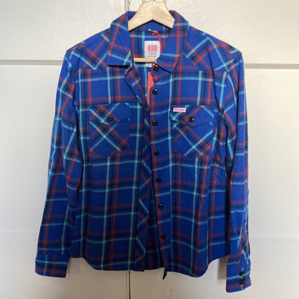 NWOT Topo Designs Mountain Shirt